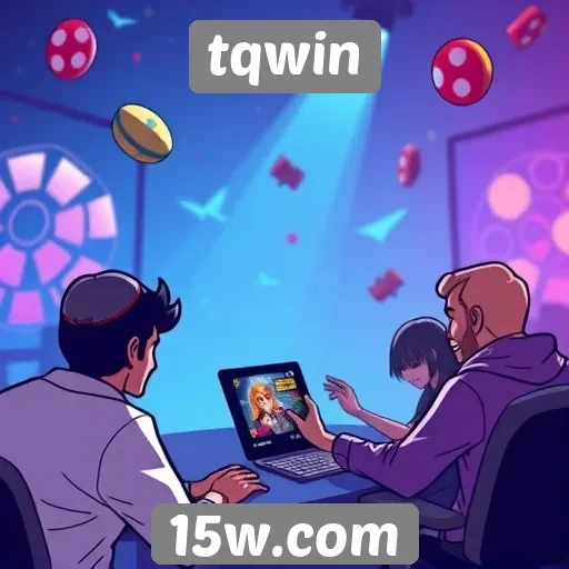 experiências de usuários no site de jogos tqwin